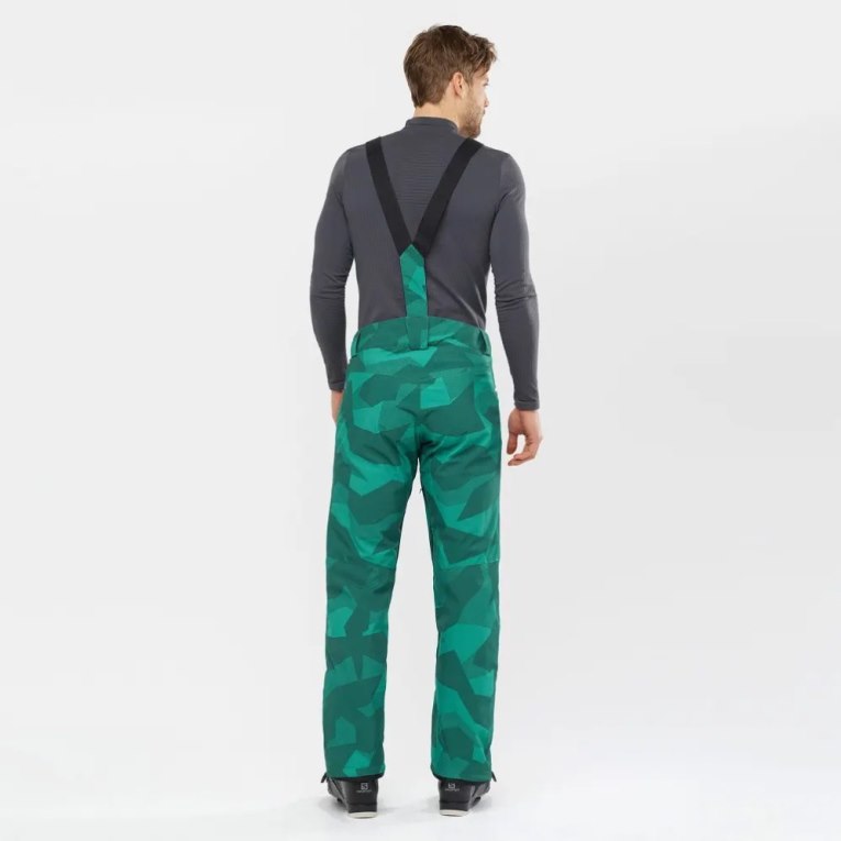 Pantalones De Esquí Salomon Edge Hombre Verdes | MX JSYG284